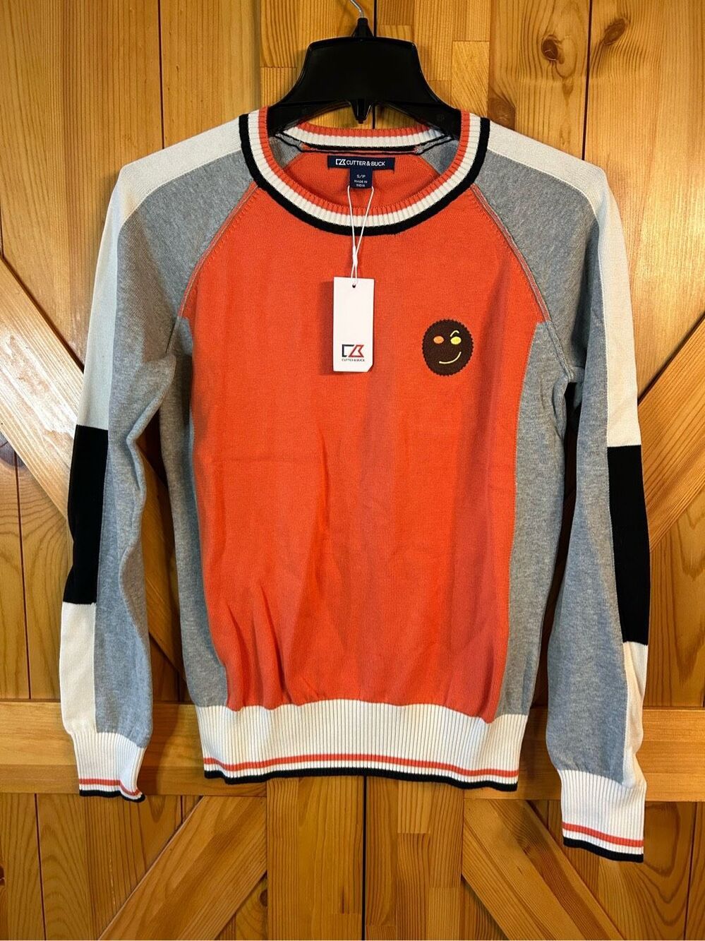Cutter & Buck Womens Stride Colorblock Sweater Size Small nwt (0609)